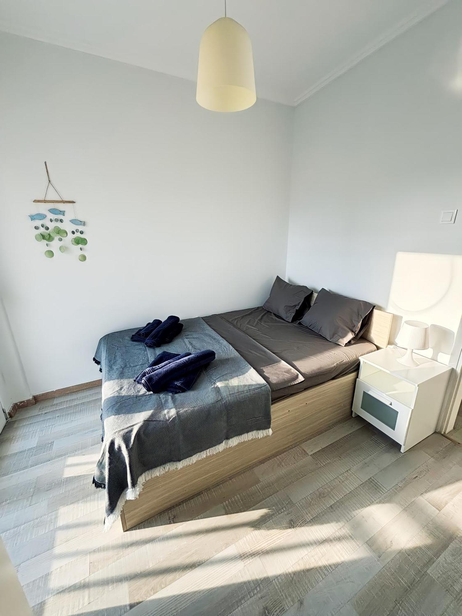 Nouri Schoene Wohnung In Direkter Strandnaehe, Schnelles Internet, Freies Parken, Nahe Flughafen Peraía 외부 사진